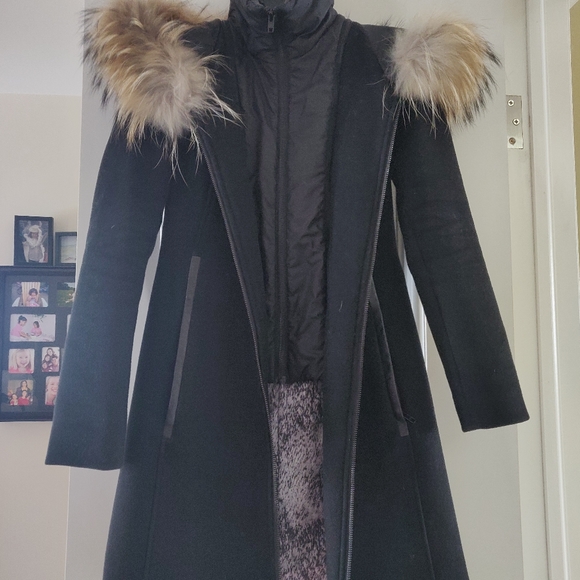 SOIA & KYO Wool Coat - Picture 4 of 5